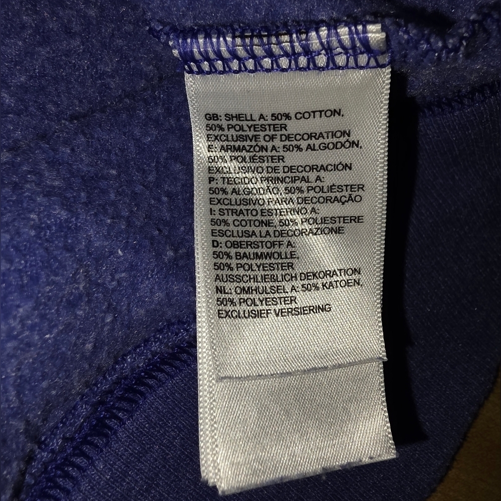 The North Face Hoodie Large Purple #HD21 - Picture 3 of 6